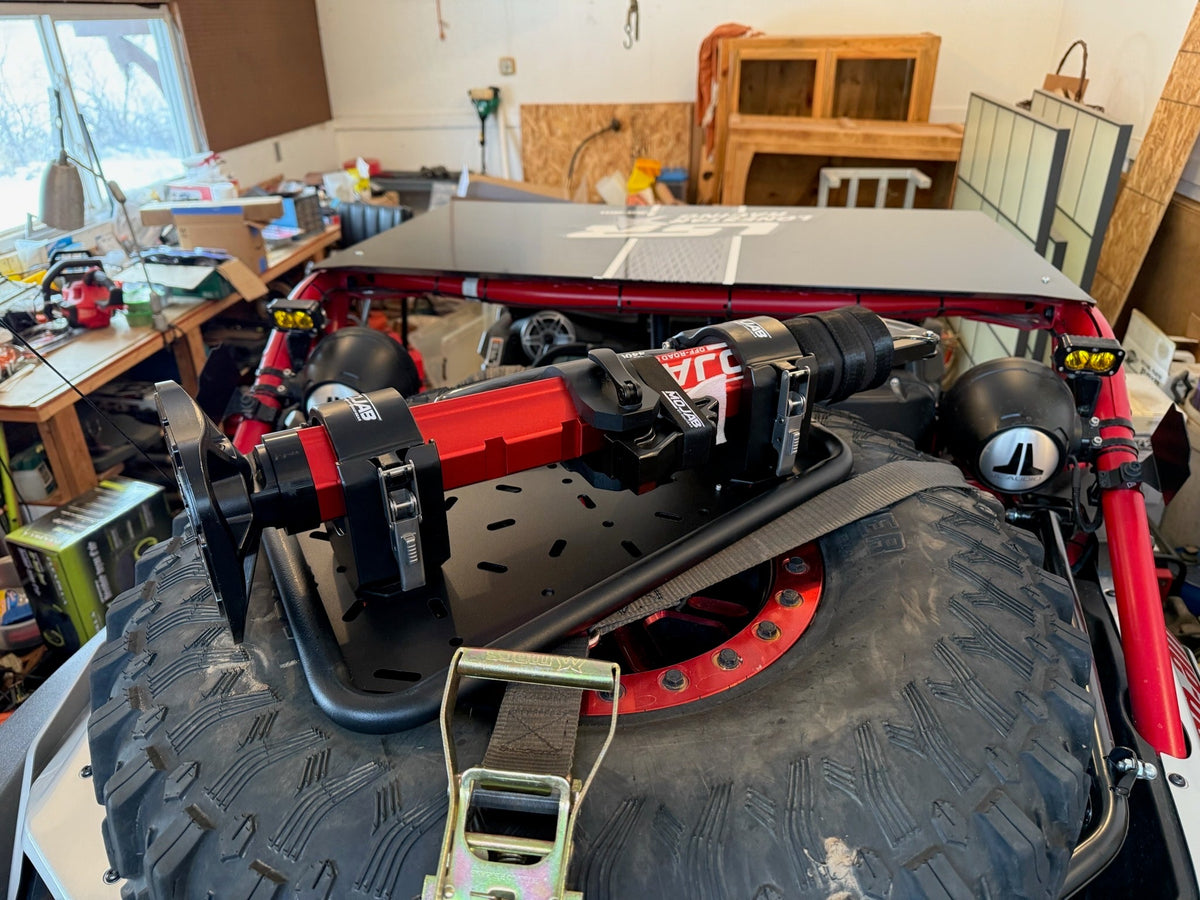 MOJAB CarbonPro Compact Hydraulic Jack with Mounting Clamps MLH 40''-duckduckjeep-offroad-wrangler-gladiator-3d-jeep duck-custom duck-Jeep-The Quacktory-Fun Jeep Ducks-Ducks4Jeep