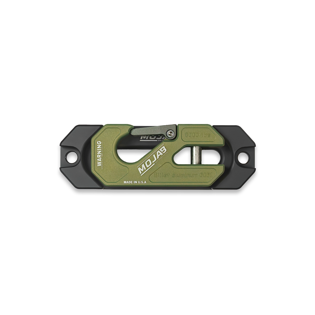 MOJAB UTV/SXS Aluminum Recessed Winch Shackle with Fairlead Kit-duckduckjeep-offroad-wrangler-gladiator-3d-jeep duck-custom duck-Jeep-The Quacktory-Fun Jeep Ducks-Ducks4Jeep