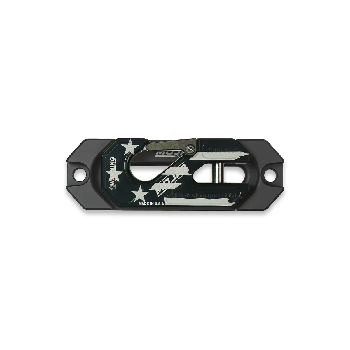 MOJAB UTV/SXS Aluminum Recessed Winch Shackle with Fairlead Kit-duckduckjeep-offroad-wrangler-gladiator-3d-jeep duck-custom duck-Jeep-The Quacktory-Fun Jeep Ducks-Ducks4Jeep
