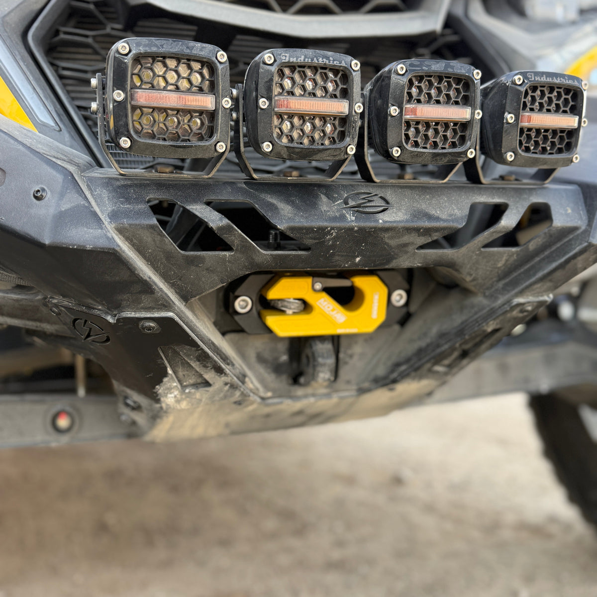 MOJAB UTV/SXS Aluminum Recessed Winch Shackle with Fairlead Kit-duckduckjeep-offroad-wrangler-gladiator-3d-jeep duck-custom duck-Jeep-The Quacktory-Fun Jeep Ducks-Ducks4Jeep