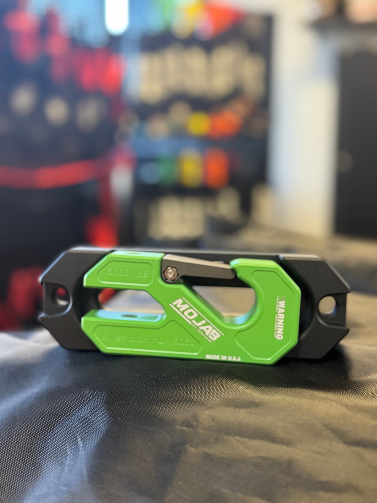 MOJAB UTV/SXS Aluminum Recessed Winch Shackle with Fairlead Kit-duckduckjeep-offroad-wrangler-gladiator-3d-jeep duck-custom duck-Jeep-The Quacktory-Fun Jeep Ducks-Ducks4Jeep