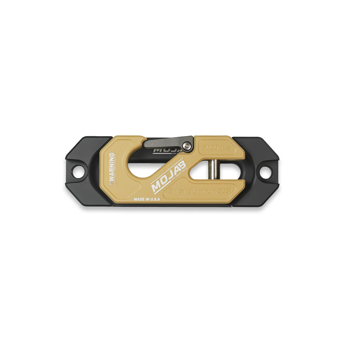 MOJAB UTV/SXS Aluminum Recessed Winch Shackle with Fairlead Kit-duckduckjeep-offroad-wrangler-gladiator-3d-jeep duck-custom duck-Jeep-The Quacktory-Fun Jeep Ducks-Ducks4Jeep