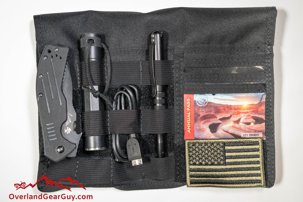 MOLLE Visor Organizer-duckduckjeep-offroad-wrangler-gladiator-3d-jeep duck-custom duck-Jeep-The Quacktory-Fun Jeep Ducks-Ducks4Jeep