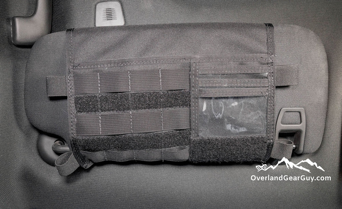 MOLLE Visor Organizer-duckduckjeep-offroad-wrangler-gladiator-3d-jeep duck-custom duck-Jeep-The Quacktory-Fun Jeep Ducks-Ducks4Jeep