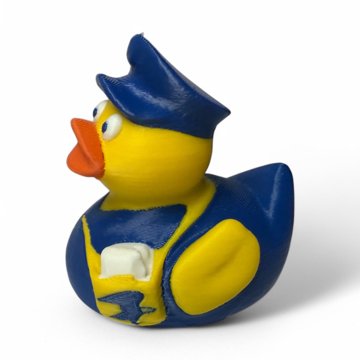 Mail Carrier Duck – 3D-Printed Postal Duck Collectible with Satchel, Hat & Delivery Vibes