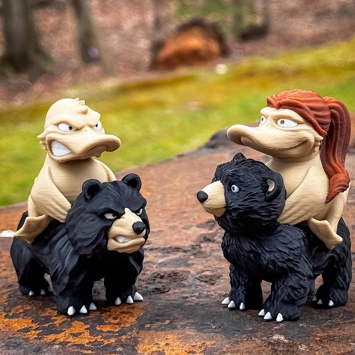 Mamma Bear Smoky Duck-duckduckjeep-offroad-wrangler-gladiator-3d-jeep duck-custom duck-Jeep-The Quacktory-Fun Jeep Ducks-Ducks4Jeep