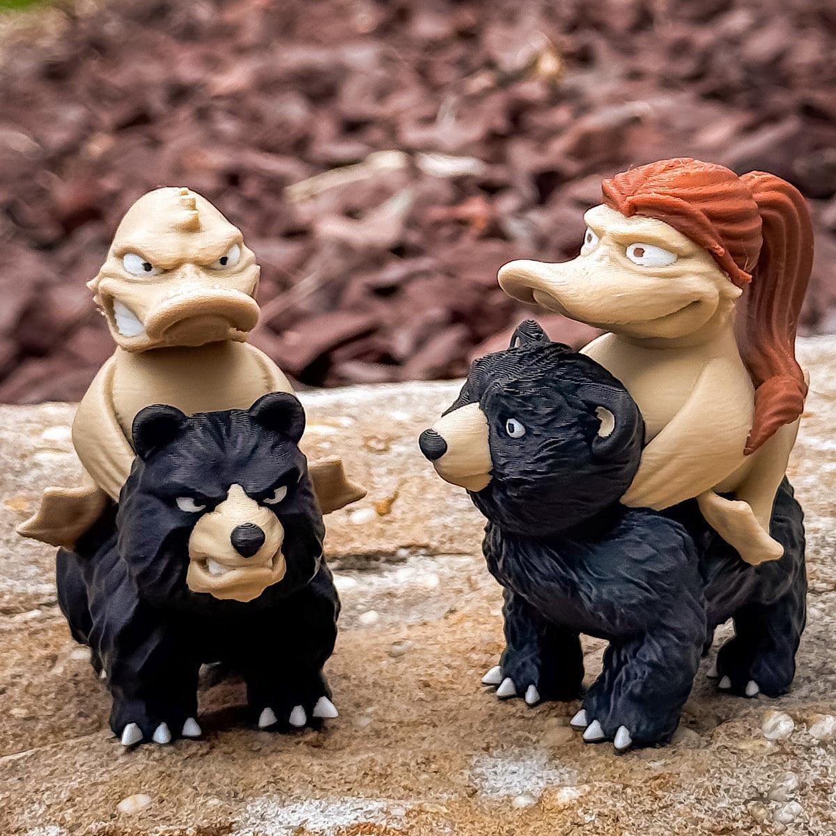 Mamma Bear Smoky Duck-duckduckjeep-offroad-wrangler-gladiator-3d-jeep duck-custom duck-Jeep-The Quacktory-Fun Jeep Ducks-Ducks4Jeep