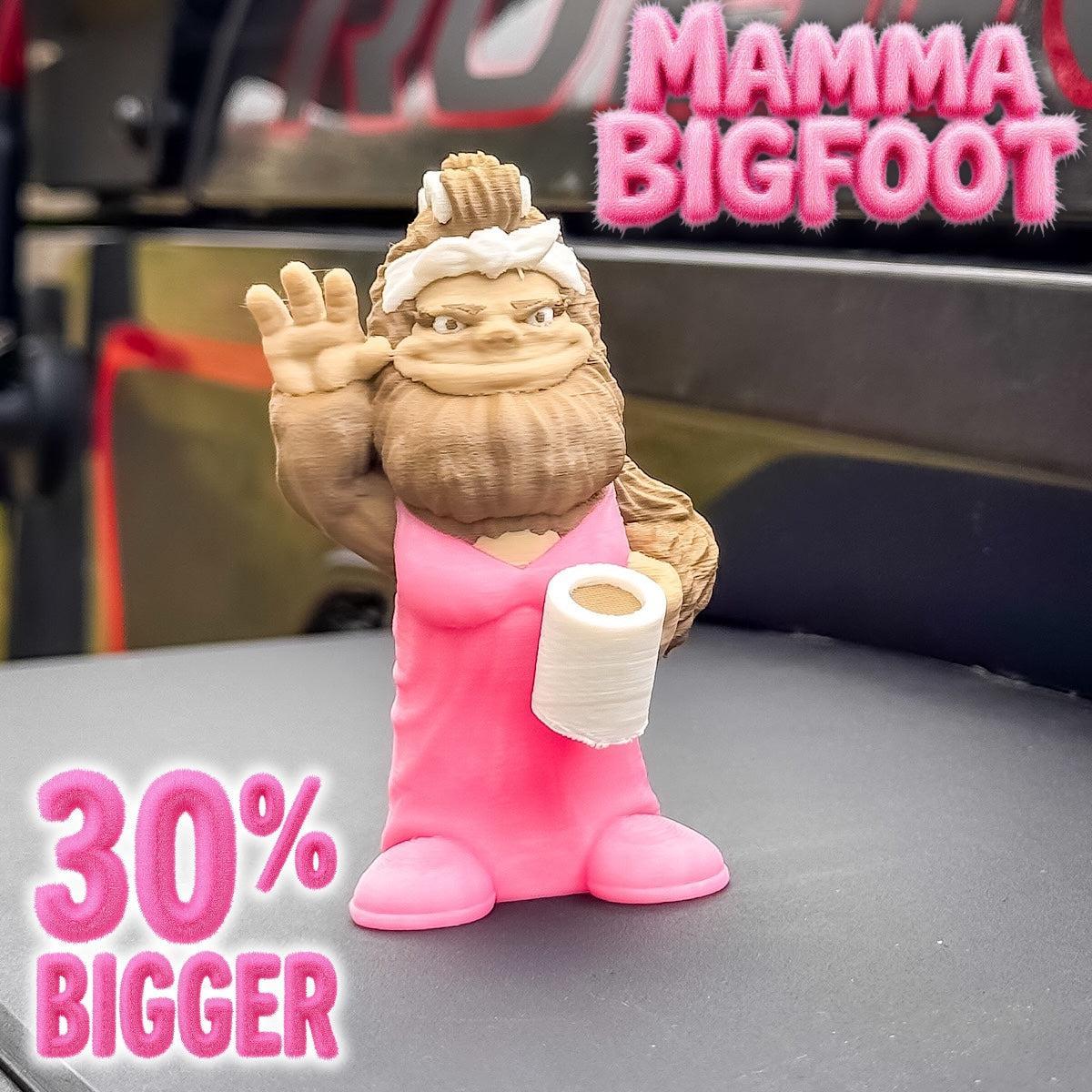 Mamma Bigfoot Deskmate-duckduckjeep-offroad-wrangler-gladiator-3d-jeep duck-custom duck-Jeep-The Quacktory-Fun Jeep Ducks-Ducks4Jeep
