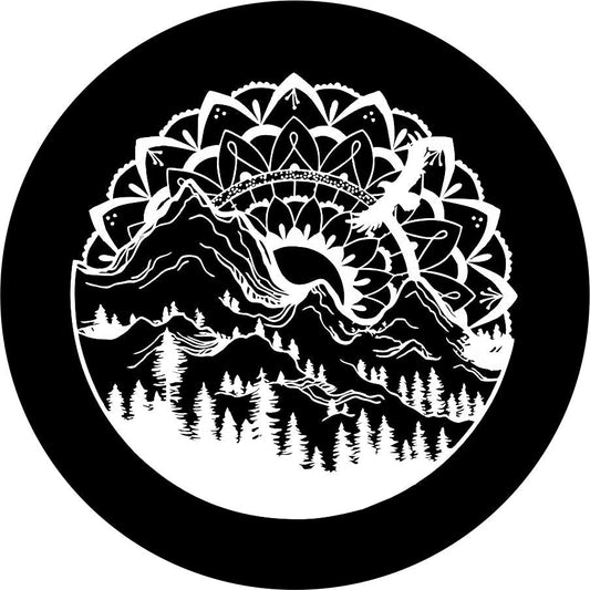 Mandala on the Mountain-duckduckjeep-offroad-wrangler-gladiator-3d-jeep duck-custom duck-Jeep-The Quacktory-Fun Jeep Ducks-Ducks4Jeep
