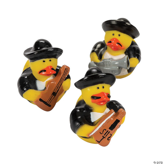 Mariachi Rubber Ducks - by the dozen-duckduckjeep-offroad-wrangler-gladiator-3d-jeep duck-custom duck-Jeep-The Quacktory-Fun Jeep Ducks-Ducks4Jeep