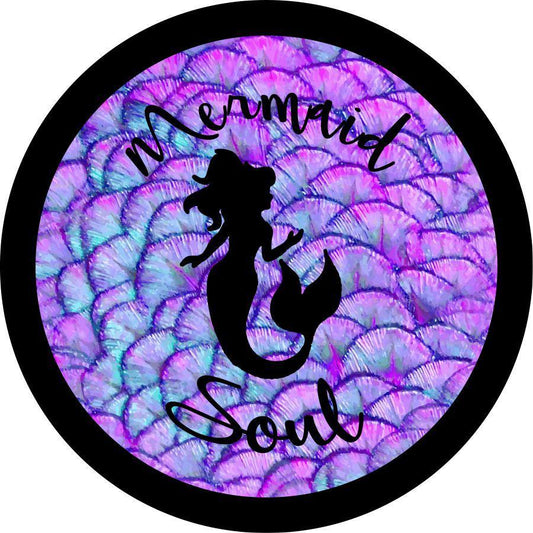 Mermaid Soul on Purple Iridescent Mermaid Scales-duckduckjeep-offroad-wrangler-gladiator-3d-jeep duck-custom duck-Jeep-The Quacktory-Fun Jeep Ducks-Ducks4Jeep