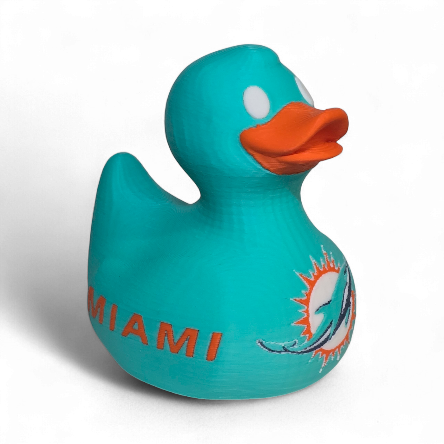 Miami Dolphins Duck-duckduckjeep-offroad-wrangler-gladiator-3d-jeep duck-custom duck-Jeep-The Quacktory-Fun Jeep Ducks-Ducks4Jeep