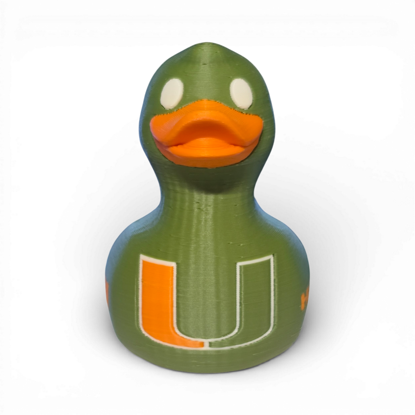 Miami Hurricanes Duck-duckduckjeep-offroad-wrangler-gladiator-3d-jeep duck-custom duck-Jeep-The Quacktory-Fun Jeep Ducks-Ducks4Jeep