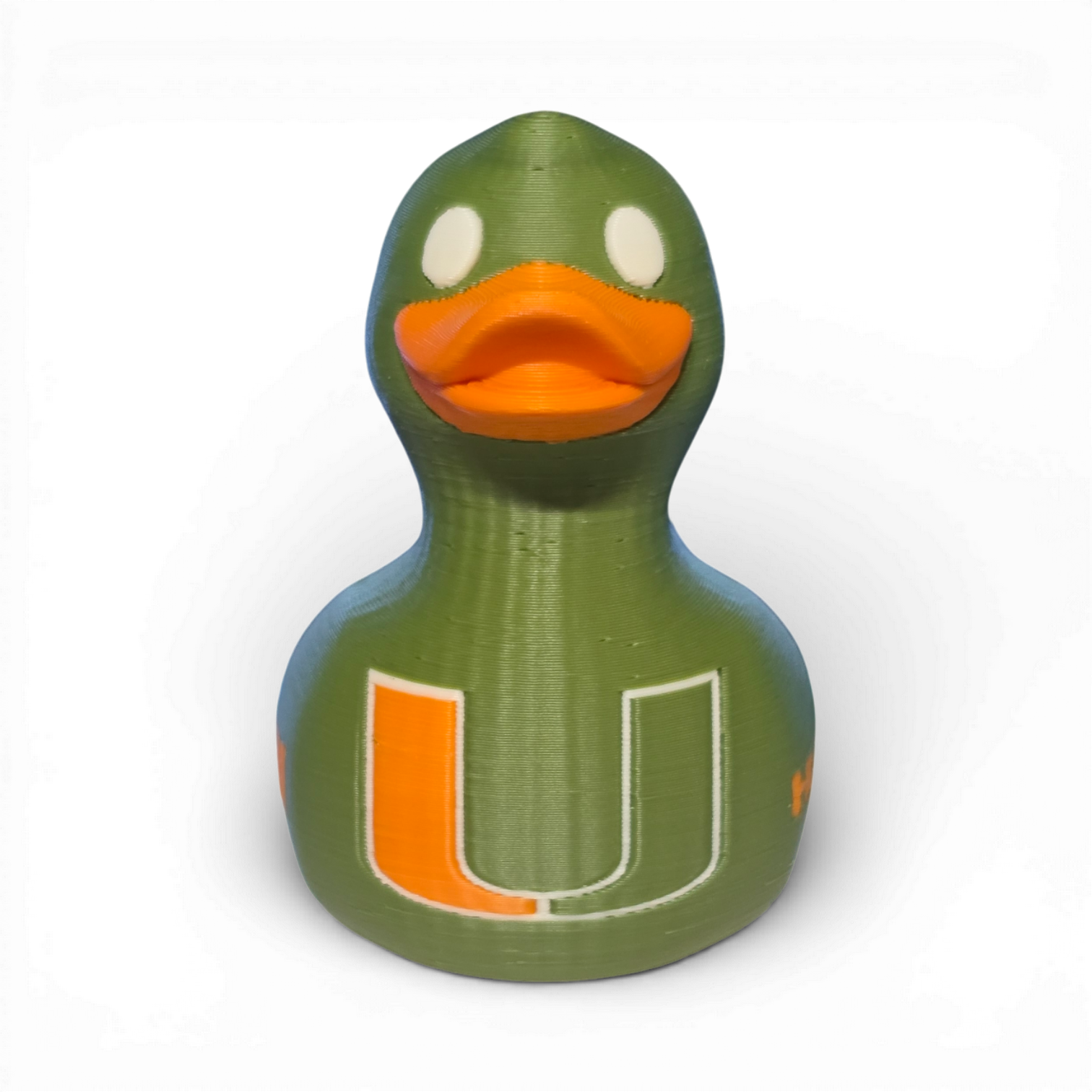 Miami Hurricanes Duck-duckduckjeep-offroad-wrangler-gladiator-3d-jeep duck-custom duck-Jeep-The Quacktory-Fun Jeep Ducks-Ducks4Jeep