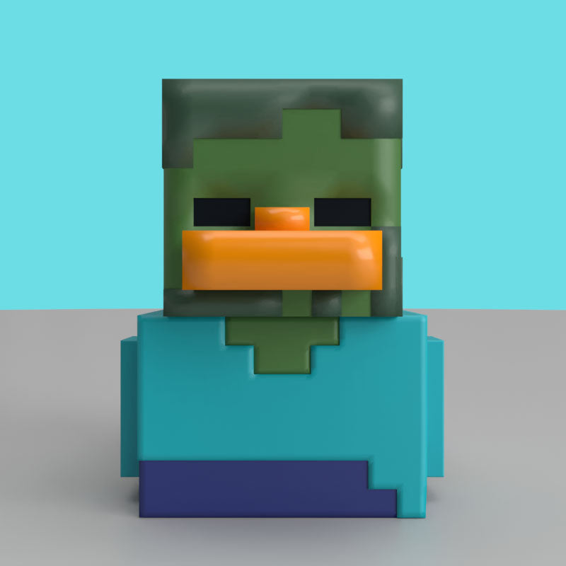 Minecraft: Zombie TUBBZ (Mini Edition)-duckduckjeep-offroad-wrangler-gladiator-3d-jeep duck-custom duck-Jeep-The Quacktory-Fun Jeep Ducks-Ducks4Jeep