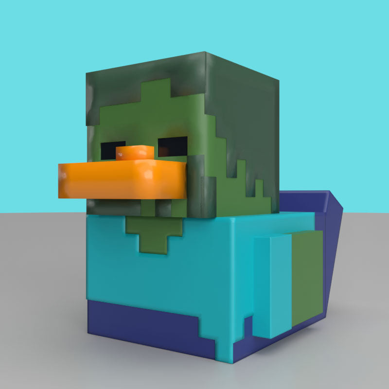 Minecraft: Zombie TUBBZ (Mini Edition)-duckduckjeep-offroad-wrangler-gladiator-3d-jeep duck-custom duck-Jeep-The Quacktory-Fun Jeep Ducks-Ducks4Jeep