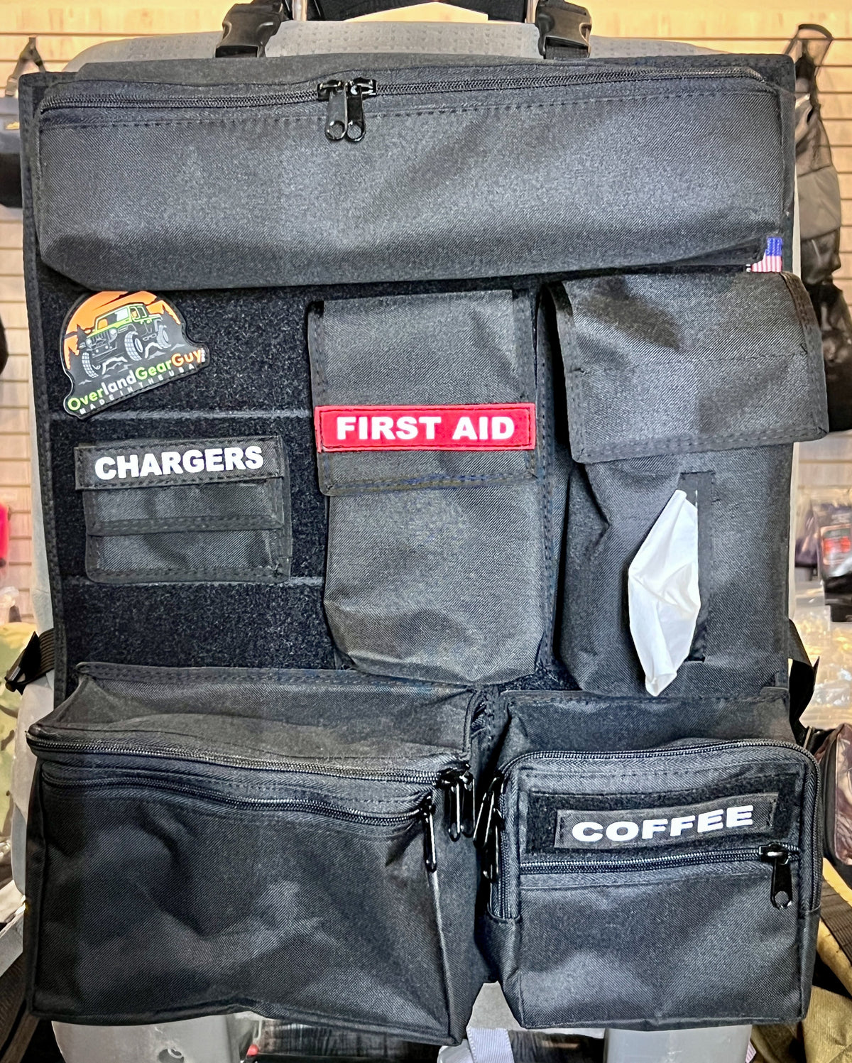 Modular Velcro - Kleenex Tissue Pocket-duckduckjeep-offroad-wrangler-gladiator-3d-jeep duck-custom duck-Jeep-The Quacktory-Fun Jeep Ducks-Ducks4Jeep
