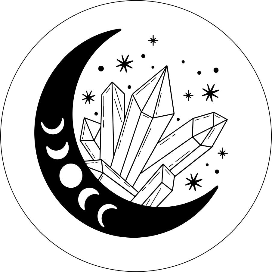 Moon Phase with Crystals-duckduckjeep-offroad-wrangler-gladiator-3d-jeep duck-custom duck-Jeep-The Quacktory-Fun Jeep Ducks-Ducks4Jeep