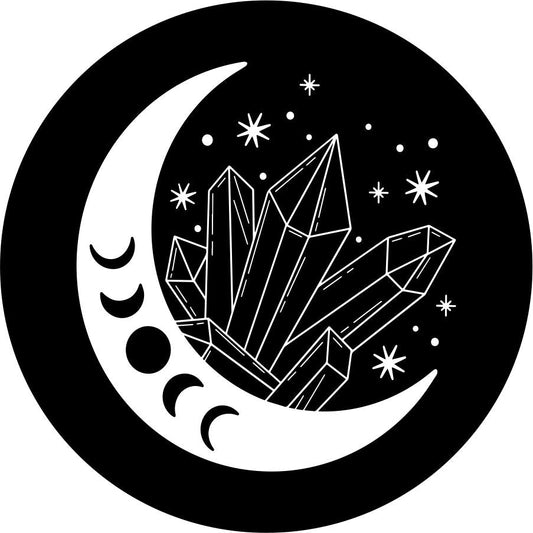 Moon Phase with Crystals-duckduckjeep-offroad-wrangler-gladiator-3d-jeep duck-custom duck-Jeep-The Quacktory-Fun Jeep Ducks-Ducks4Jeep
