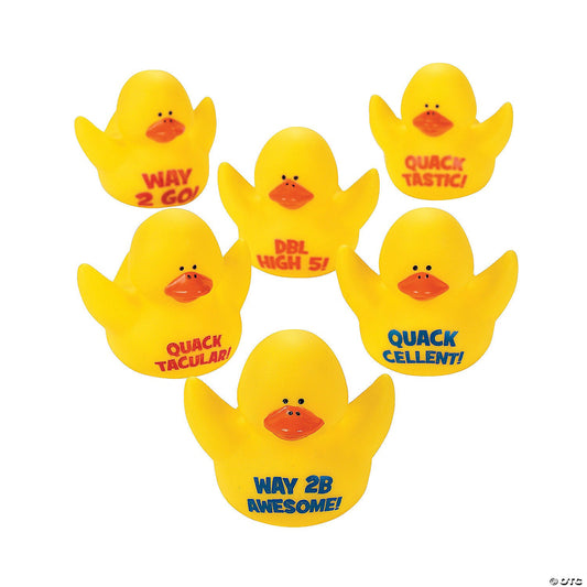 Motivational Rubber Ducks - by the dozen-duckduckjeep-offroad-wrangler-gladiator-3d-jeep duck-custom duck-Jeep-The Quacktory-Fun Jeep Ducks-Ducks4Jeep