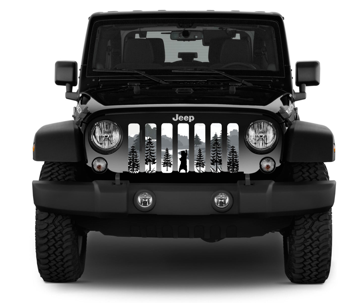 Mountain Bear Grille Insert