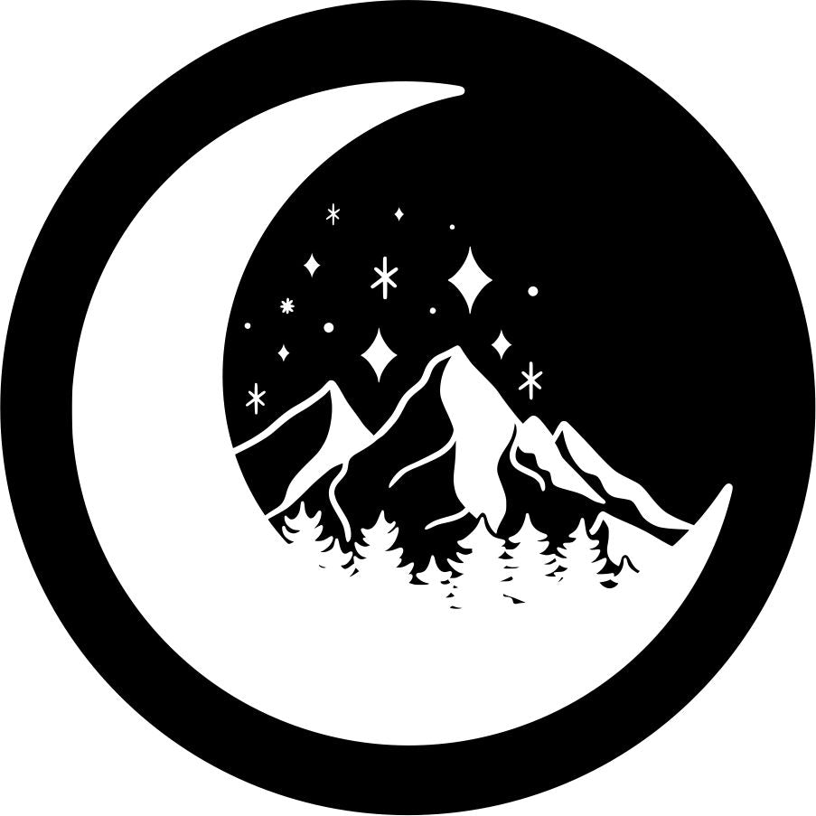 Mountains Inside the Crescent Moon-duckduckjeep-offroad-wrangler-gladiator-3d-jeep duck-custom duck-Jeep-The Quacktory-Fun Jeep Ducks-Ducks4Jeep