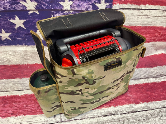 Mr Buddy Heater Bag II w/bottle pouches-duckduckjeep-offroad-wrangler-gladiator-3d-jeep duck-custom duck-Jeep-The Quacktory-Fun Jeep Ducks-Ducks4Jeep