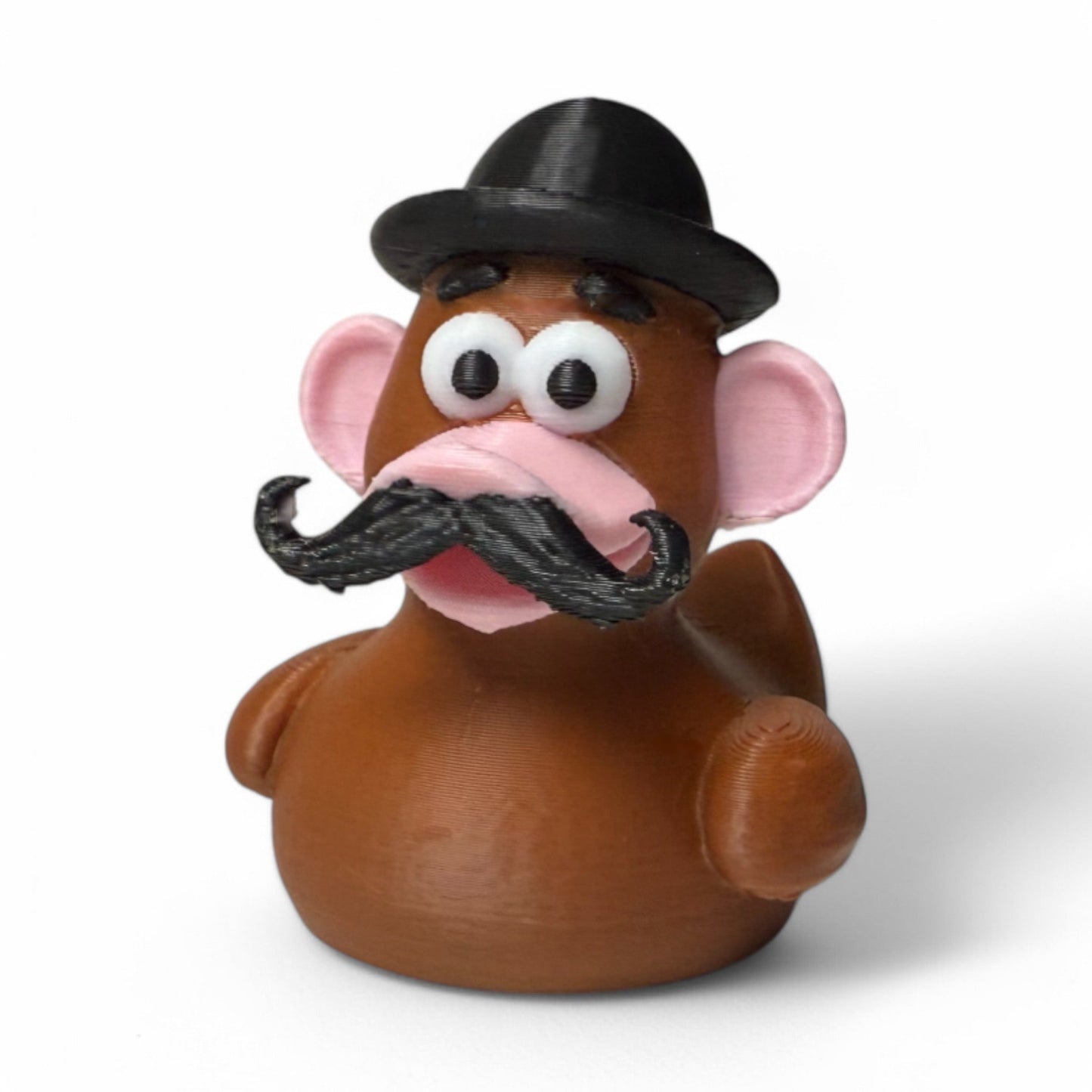 Mr. Duck-Tato Head – Potato-Inspired Duck with Swappable Charm