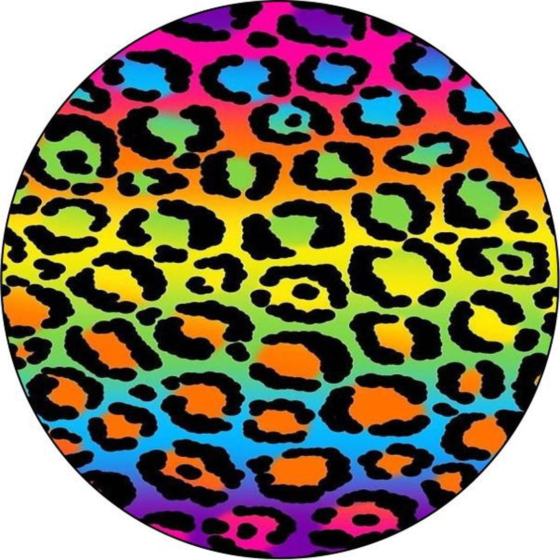 Multicolor Leopard Print-duckduckjeep-offroad-wrangler-gladiator-3d-jeep duck-custom duck-Jeep-The Quacktory-Fun Jeep Ducks-Ducks4Jeep