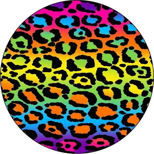 Multicolor Leopard Print-duckduckjeep-offroad-wrangler-gladiator-3d-jeep duck-custom duck-Jeep-The Quacktory-Fun Jeep Ducks-Ducks4Jeep