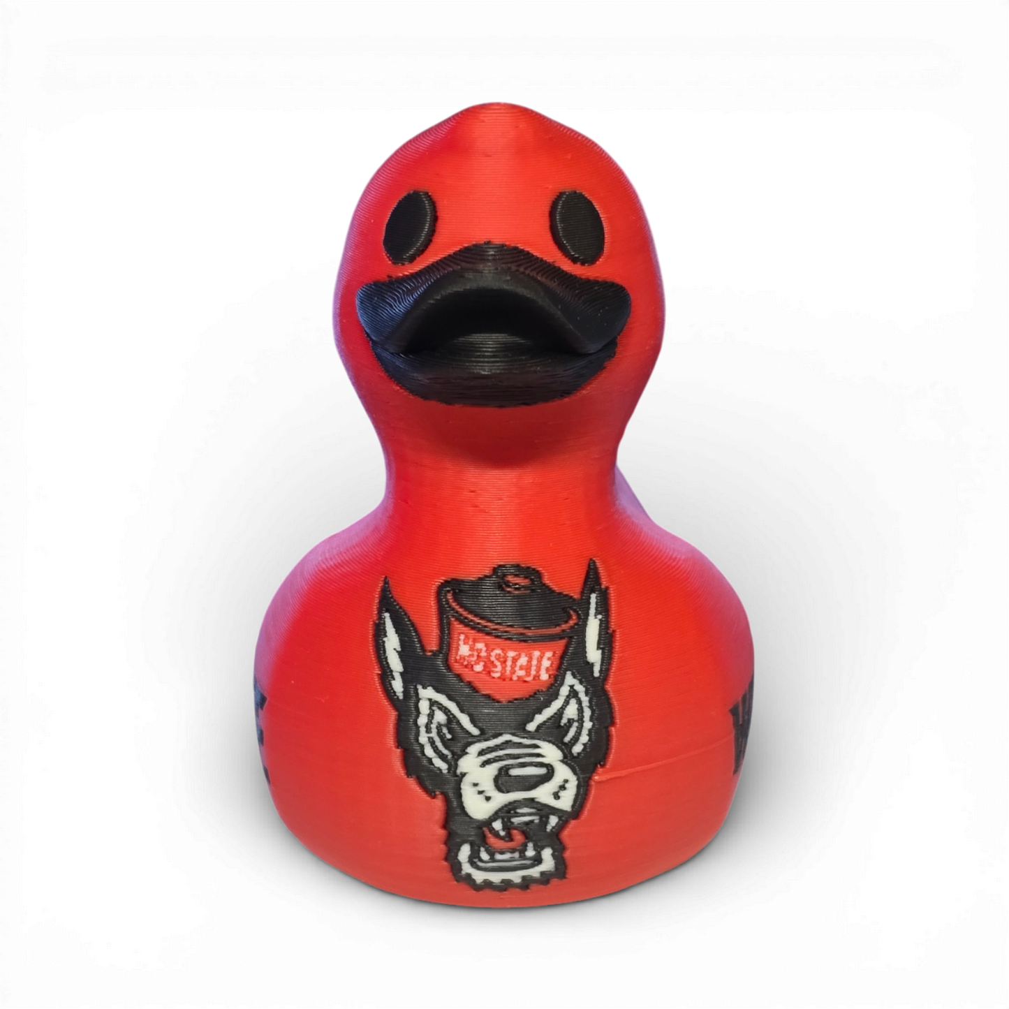 NC State Wolfpack Duck-duckduckjeep-offroad-wrangler-gladiator-3d-jeep duck-custom duck-Jeep-The Quacktory-Fun Jeep Ducks-Ducks4Jeep