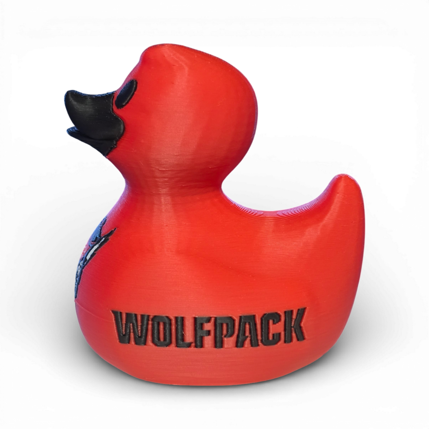 NC State Wolfpack Duck-duckduckjeep-offroad-wrangler-gladiator-3d-jeep duck-custom duck-Jeep-The Quacktory-Fun Jeep Ducks-Ducks4Jeep
