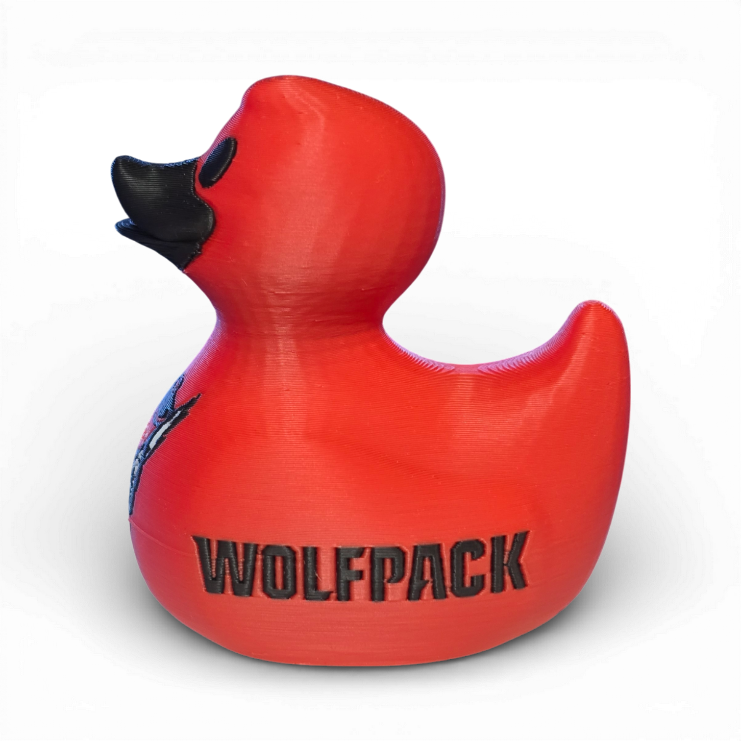 NC State Wolfpack Duck-duckduckjeep-offroad-wrangler-gladiator-3d-jeep duck-custom duck-Jeep-The Quacktory-Fun Jeep Ducks-Ducks4Jeep