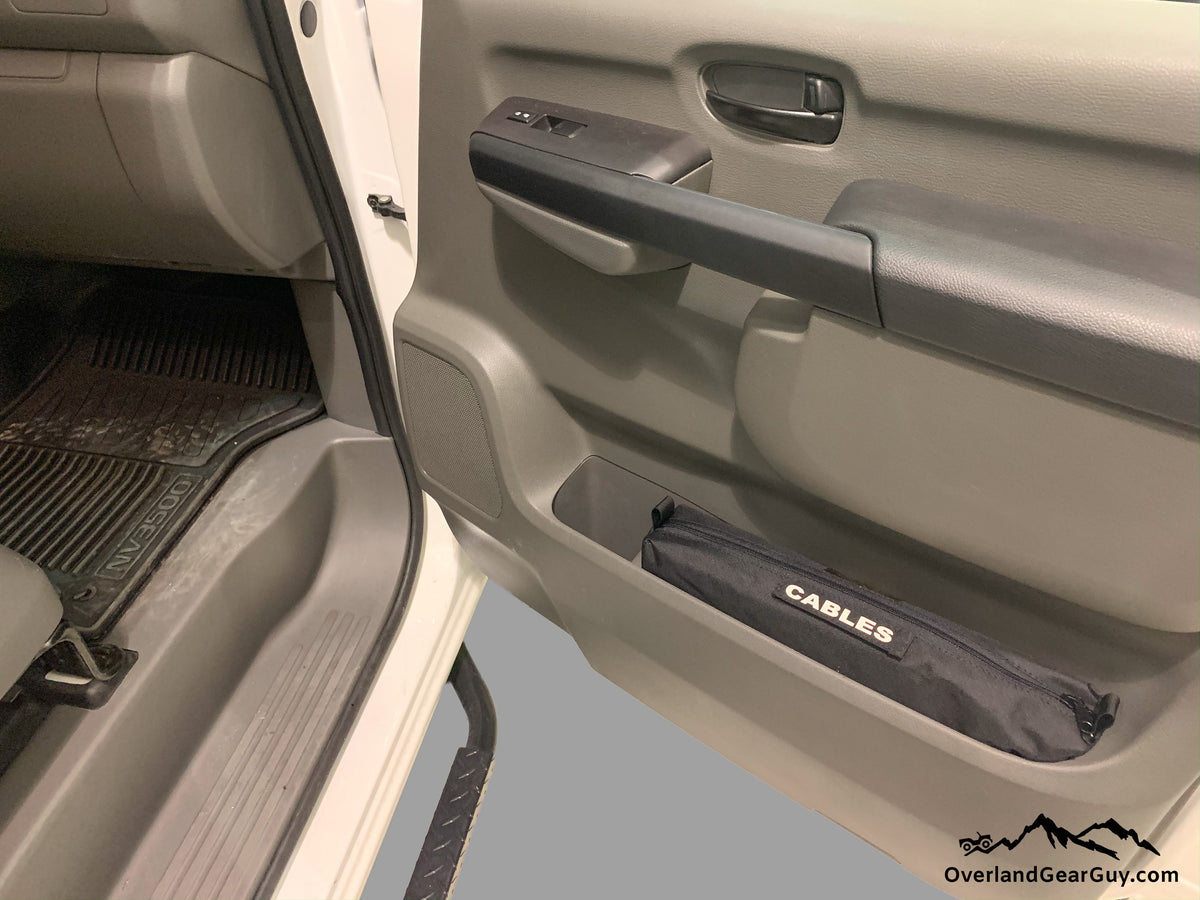 Nissan NV Storage Cubby Pouches - set-duckduckjeep-offroad-wrangler-gladiator-3d-jeep duck-custom duck-Jeep-The Quacktory-Fun Jeep Ducks-Ducks4Jeep