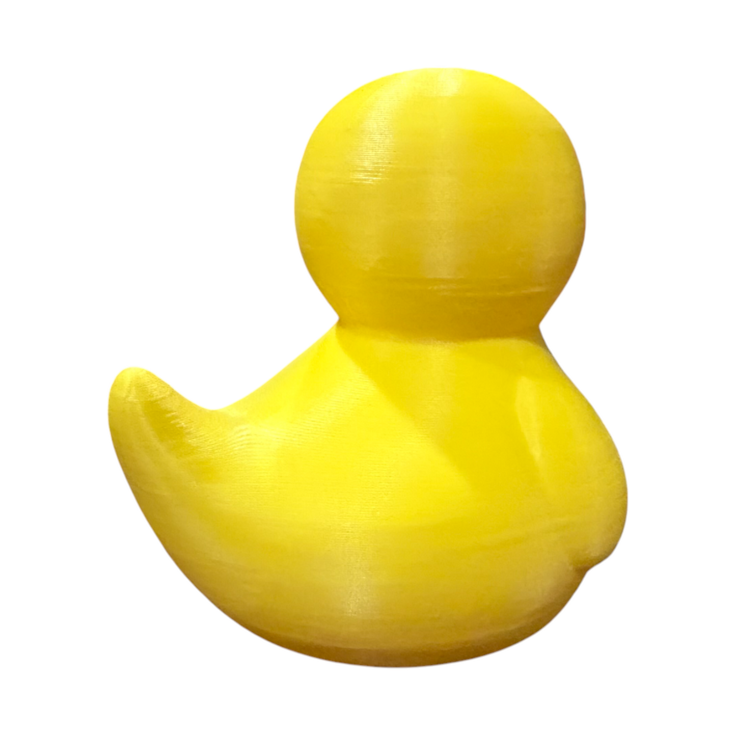 No Quacks Given Duck - 3D Printed Blue PLA Duck - Mini Collectible - Desk Decor