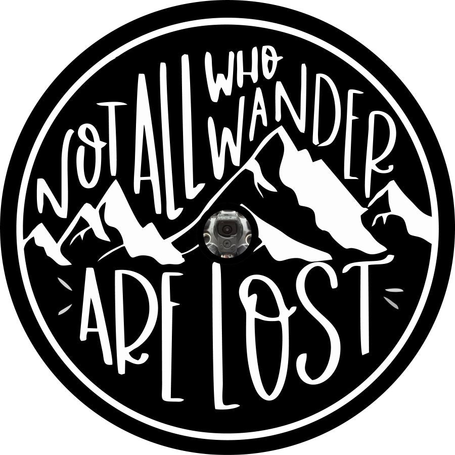 Not All Who Wander Are Lost Mountain Landscape-duckduckjeep-offroad-wrangler-gladiator-3d-jeep duck-custom duck-Jeep-The Quacktory-Fun Jeep Ducks-Ducks4Jeep