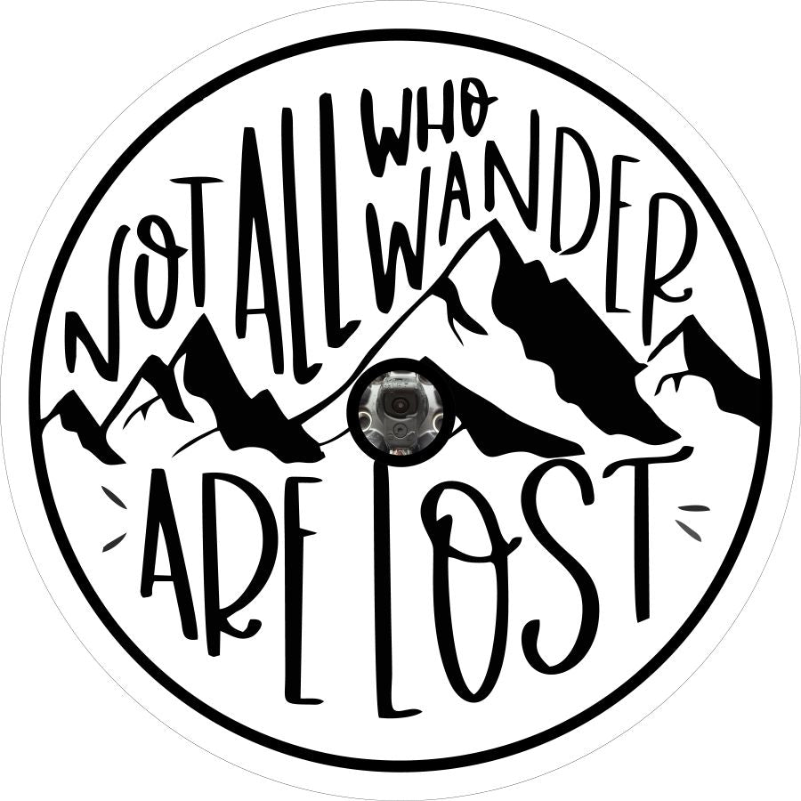 Not All Who Wander Are Lost Mountain Landscape-duckduckjeep-offroad-wrangler-gladiator-3d-jeep duck-custom duck-Jeep-The Quacktory-Fun Jeep Ducks-Ducks4Jeep