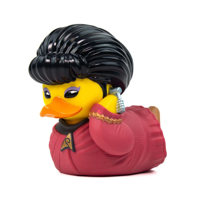 Nyota Uhura TUBBZ Collectible Duck (Boxed Edition)-duckduckjeep-offroad-wrangler-gladiator-3d-jeep duck-custom duck-Jeep-The Quacktory-Fun Jeep Ducks-Ducks4Jeep