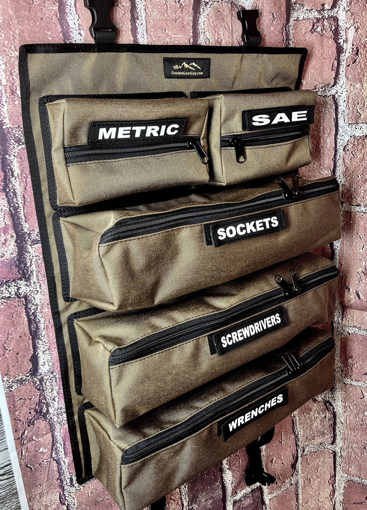 OGG Tool Roll - Tool Wrap Detachable Pockets-duckduckjeep-offroad-wrangler-gladiator-3d-jeep duck-custom duck-Jeep-The Quacktory-Fun Jeep Ducks-Ducks4Jeep