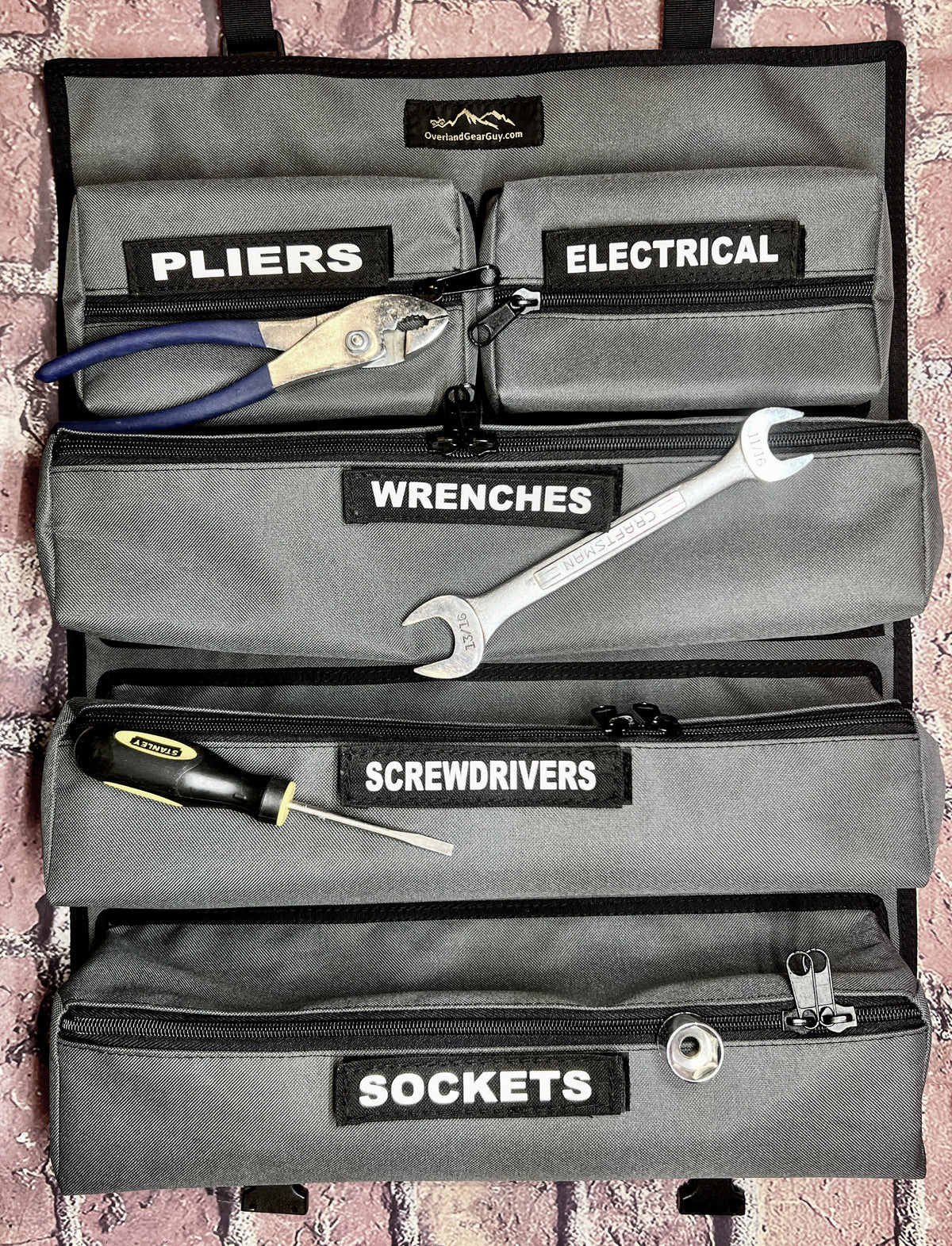 OGG Tool Roll - Tool Wrap-duckduckjeep-offroad-wrangler-gladiator-3d-jeep duck-custom duck-Jeep-The Quacktory-Fun Jeep Ducks-Ducks4Jeep