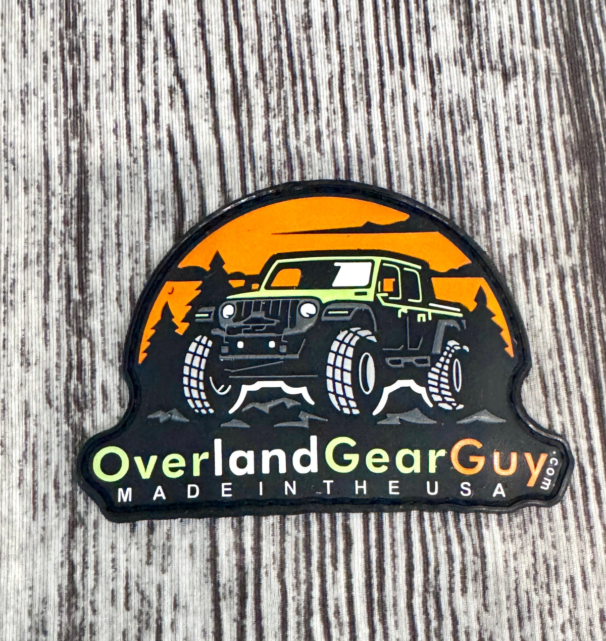 OGG Velcro Patch-duckduckjeep-offroad-wrangler-gladiator-3d-jeep duck-custom duck-Jeep-The Quacktory-Fun Jeep Ducks-Ducks4Jeep