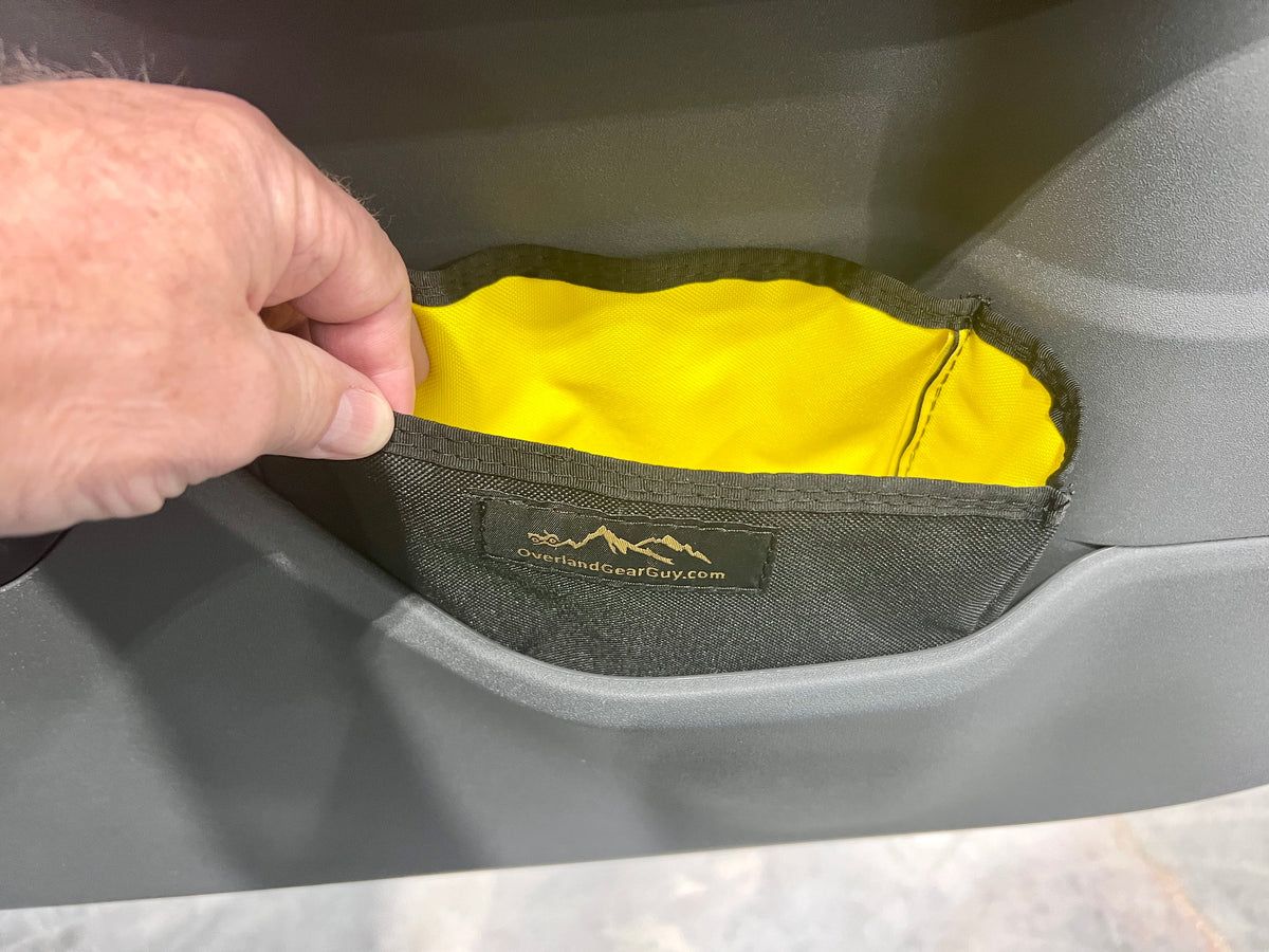 OPEN TOP INEOS Grenadier Door Storage Cubby Small Pouch - 8"x3"x4" (PAIR)-duckduckjeep-offroad-wrangler-gladiator-3d-jeep duck-custom duck-Jeep-The Quacktory-Fun Jeep Ducks-Ducks4Jeep