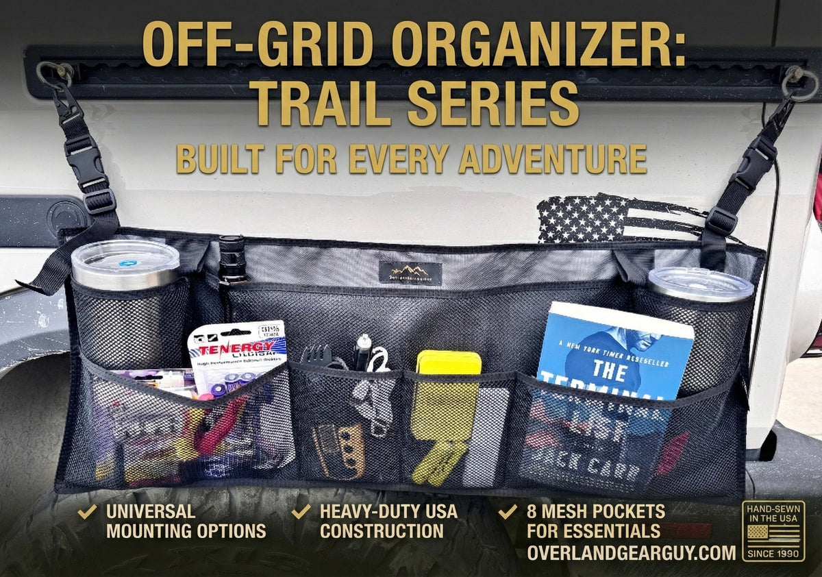 Off-Grid Organizer: Trail Series-duckduckjeep-offroad-wrangler-gladiator-3d-jeep duck-custom duck-Jeep-The Quacktory-Fun Jeep Ducks-Ducks4Jeep