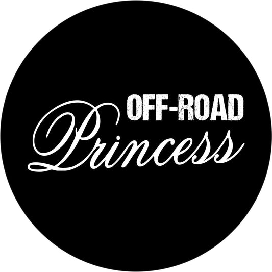 Off Road Princess Spare Tire Cover - Jeep, Bronco, RV, FJ Cruiser, Camper, Trailer, & More-duckduckjeep-offroad-wrangler-gladiator-3d-jeep duck-custom duck-Jeep-The Quacktory-Fun Jeep Ducks-Ducks4Jeep