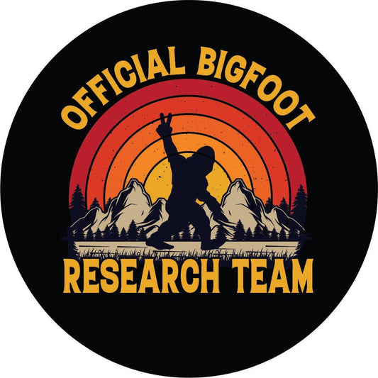 Official Bigfoot Research Team Spare Tire Cover-duckduckjeep-offroad-wrangler-gladiator-3d-jeep duck-custom duck-Jeep-The Quacktory-Fun Jeep Ducks-Ducks4Jeep