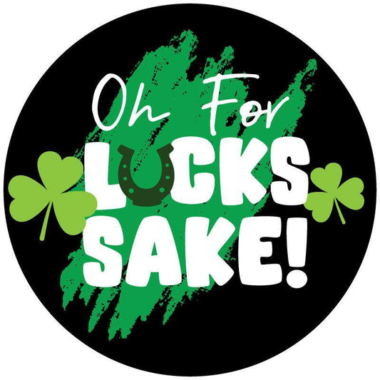 Oh For Lucks Sake Irish Spare Tire Cover for Camper, Jeep, RV, Bronco, Van, Trailers-duckduckjeep-offroad-wrangler-gladiator-3d-jeep duck-custom duck-Jeep-The Quacktory-Fun Jeep Ducks-Ducks4Jeep