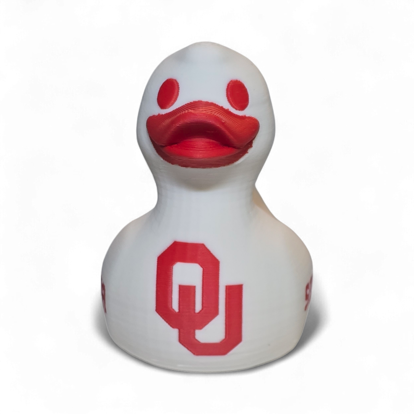 Oklahoma Sooners Duck-duckduckjeep-offroad-wrangler-gladiator-3d-jeep duck-custom duck-Jeep-The Quacktory-Fun Jeep Ducks-Ducks4Jeep