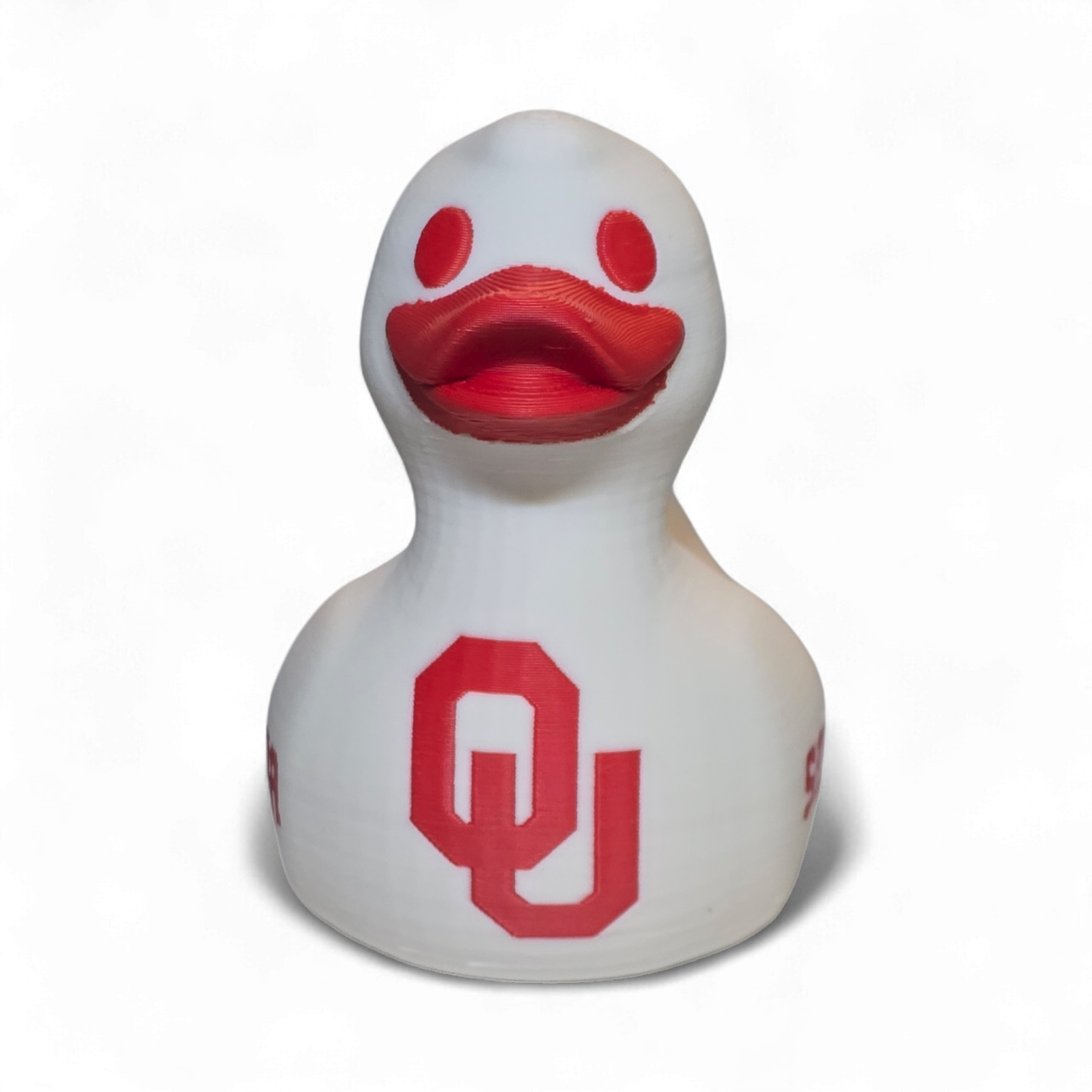 Oklahoma Sooners Duck-duckduckjeep-offroad-wrangler-gladiator-3d-jeep duck-custom duck-Jeep-The Quacktory-Fun Jeep Ducks-Ducks4Jeep