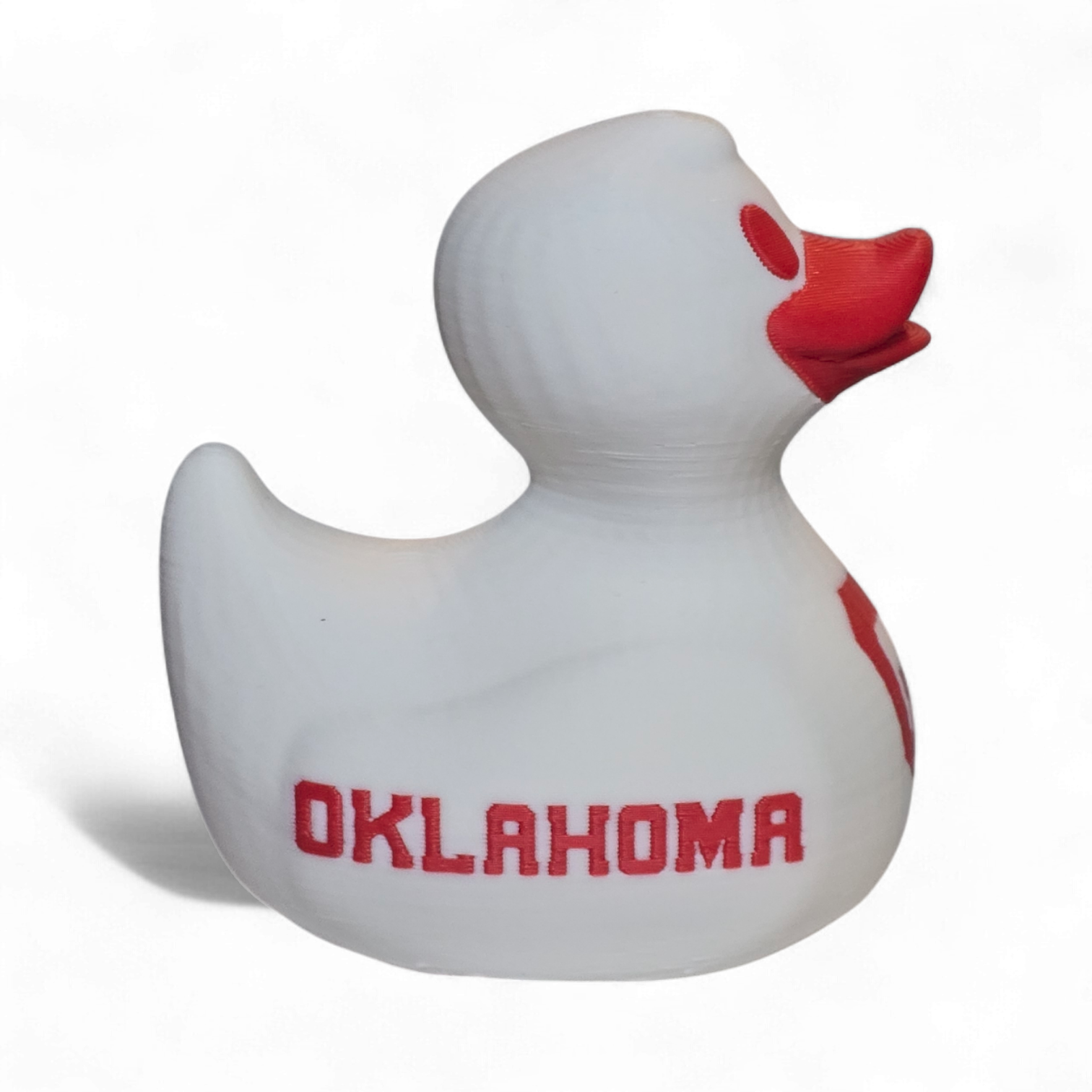 Oklahoma Sooners Duck-duckduckjeep-offroad-wrangler-gladiator-3d-jeep duck-custom duck-Jeep-The Quacktory-Fun Jeep Ducks-Ducks4Jeep