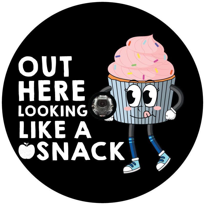 Out Here Looking Like a Snack - Spare Tire Cover for Jeeps, RV, Broncos, Campers, Vans, & More-duckduckjeep-offroad-wrangler-gladiator-3d-jeep duck-custom duck-Jeep-The Quacktory-Fun Jeep Ducks-Ducks4Jeep